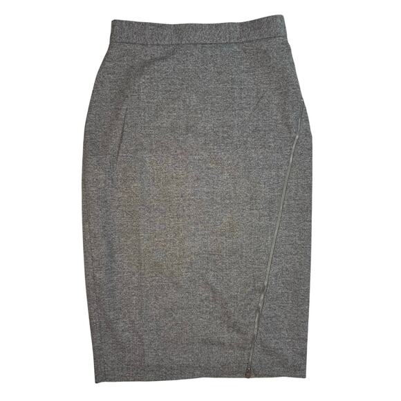 Banana Republic Women's 2 Gray Classic Pencil Skirt Career Office Accent Zipper - Picture 1 of 7